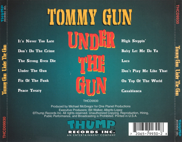 Tommy Gun - Under The Gun Chicano Rap
